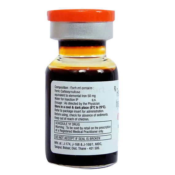 orofer fcm 500mg injection 10 ml